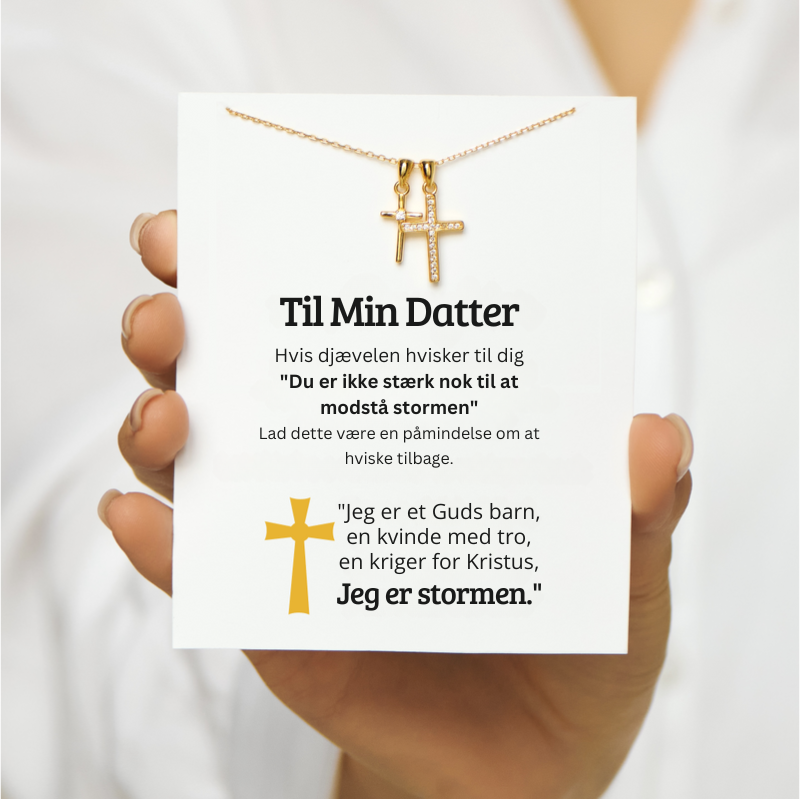 DOBBELT KORS HALSKÆDE
